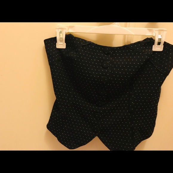 Be Be corset, black & white small dots, belt loops - Picture 2 of 4